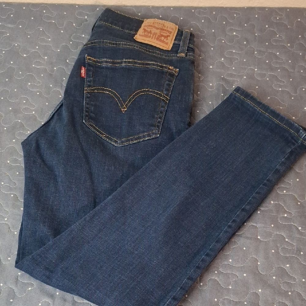 Levi's Women's Dark Blue Boyfriend Jeans size 27